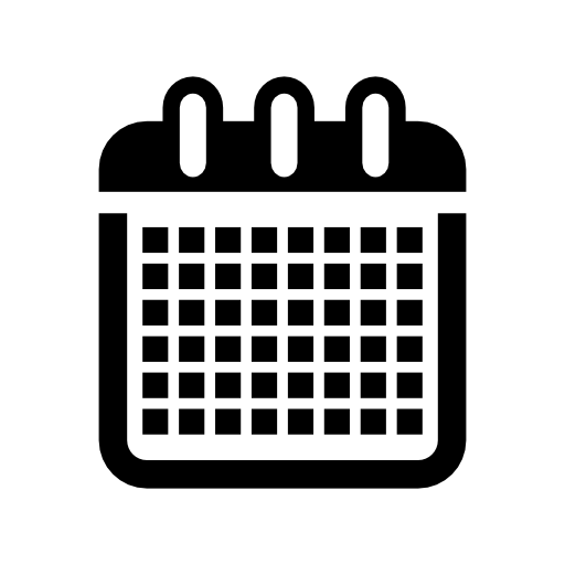 Monthly calendar