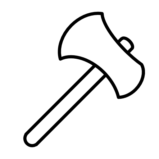 Axe tool outline