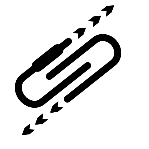 Electronic circuit detail of curved lines and arrows