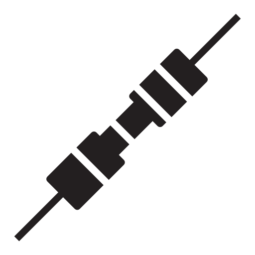 Resistor, IOS 7 interface symbol