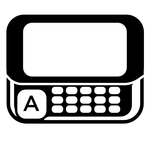 Phone with keyboard