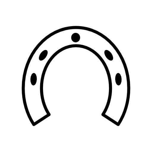 Horseshoe outline