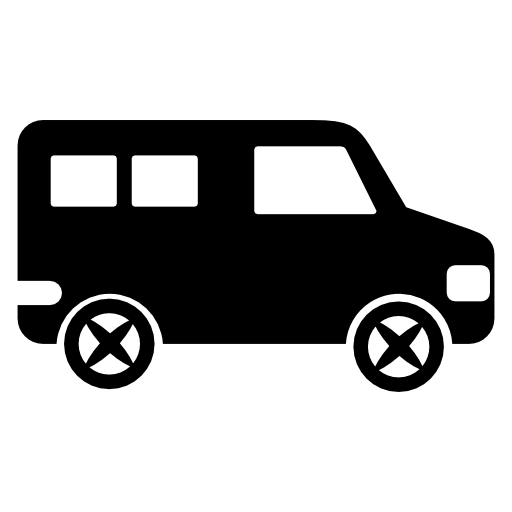 Minibus side view