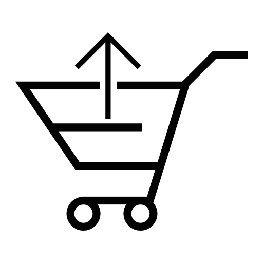 Shopping cart, IOS 7 interface symbol