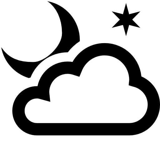 Clouds in the night