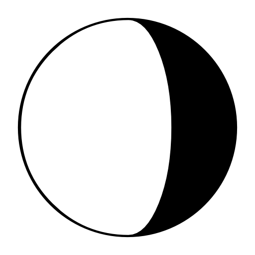 Moon phase symbol