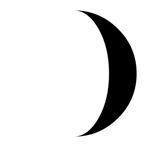 Moon phase symbol