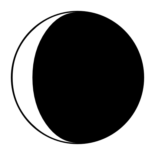 Moon phase symbol