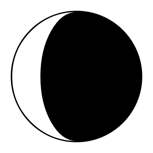 Moon phase symbol