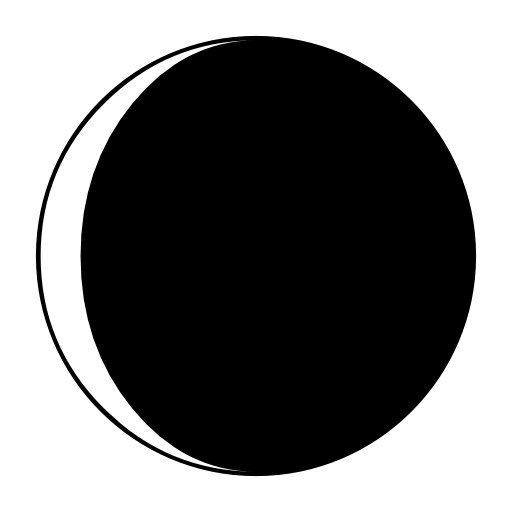 Moon phase symbol