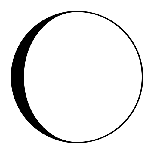 Moon phase symbol