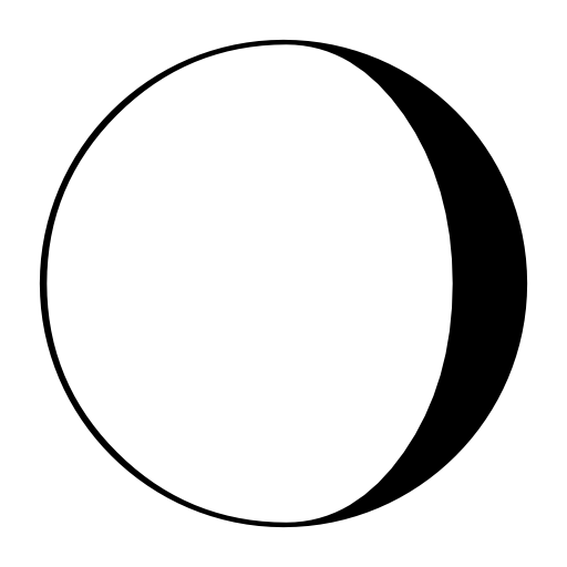 Moon phase symbol