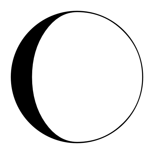 Moon phase symbol