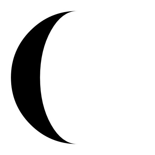 Moon phase symbol