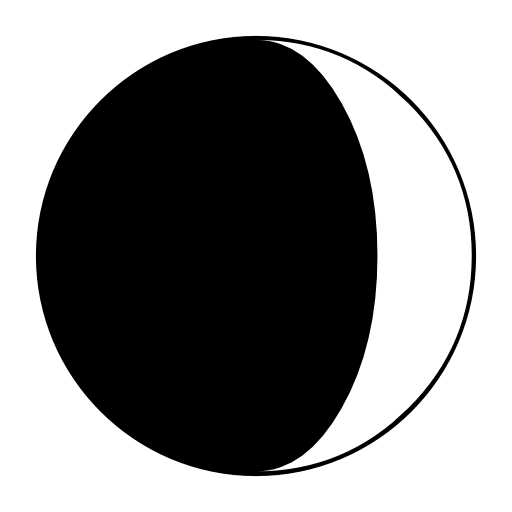 Moon phase symbol