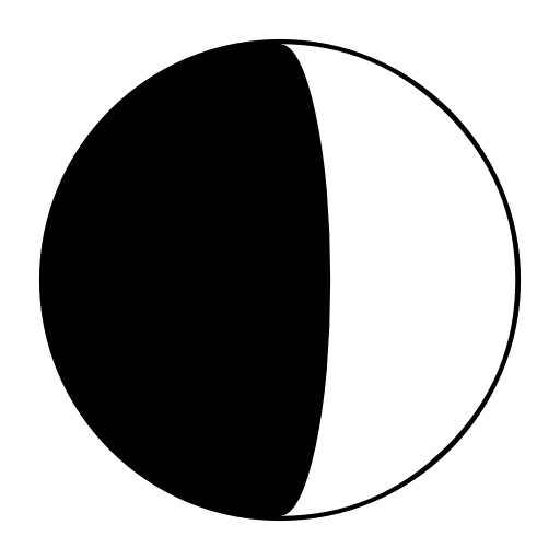 Moon phase symbol