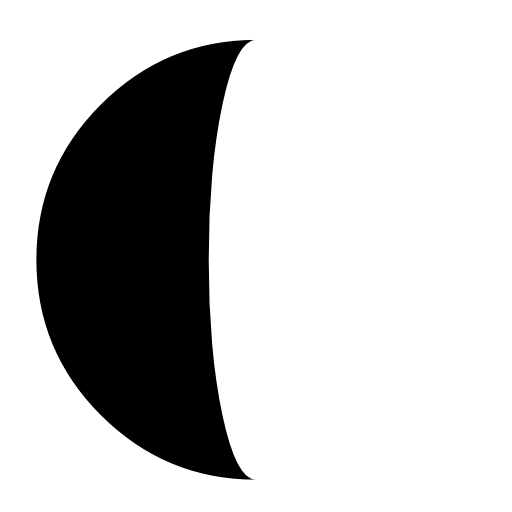 Moon phase symbol