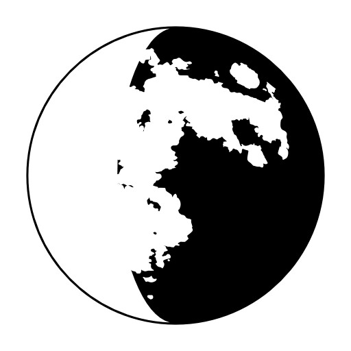 Moon phase symbol