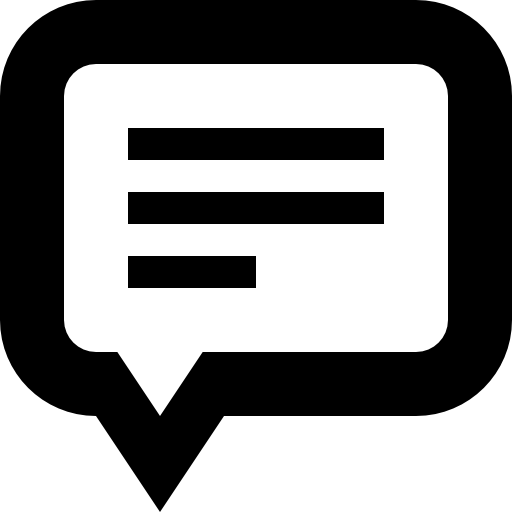 Speech bubble left