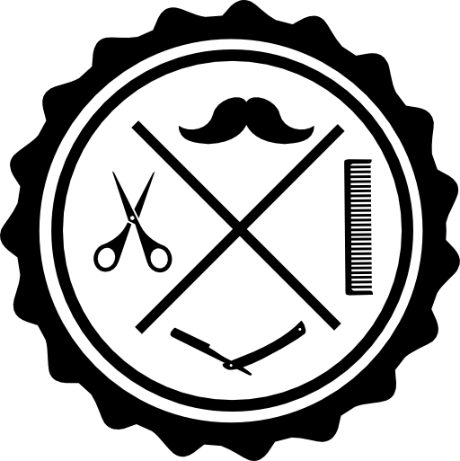 Hair salon badge