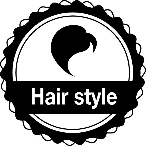 Hair style badge