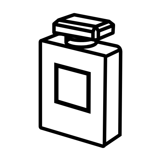 Perfume bottle outline