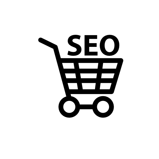 SEO shopping symbol