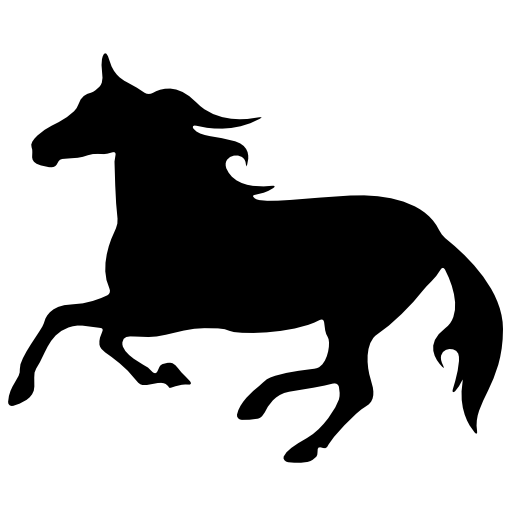 Horse silhouette