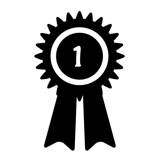 Winner's ribbon