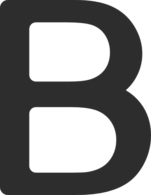 B