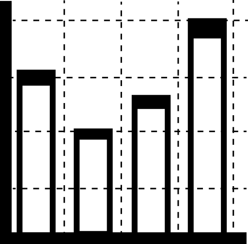 Bars graphic for class education