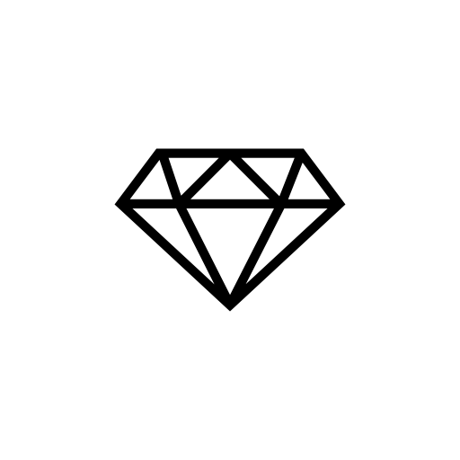 Diamond outline