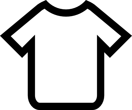 T-shirt outline