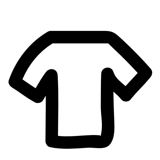 T-shirt doodle outline