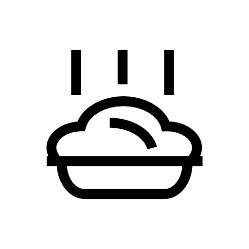 Plate and food outline