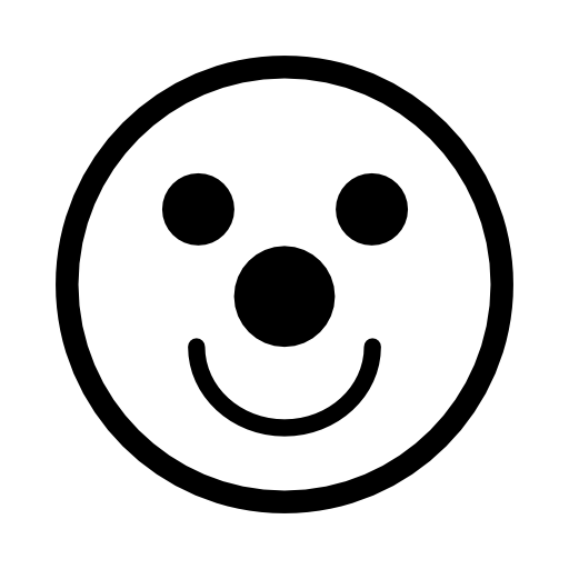 Clown emoticon variant