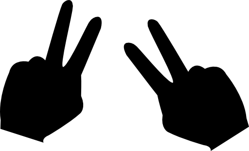 Victory sign