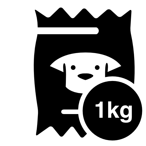 1kg dog food