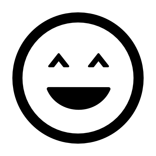 Smiley square face