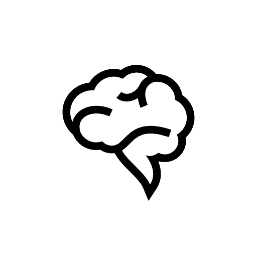 Brain speech bubble