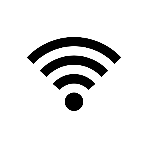 Wifi medium signal symbol