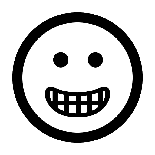 Smiley square face