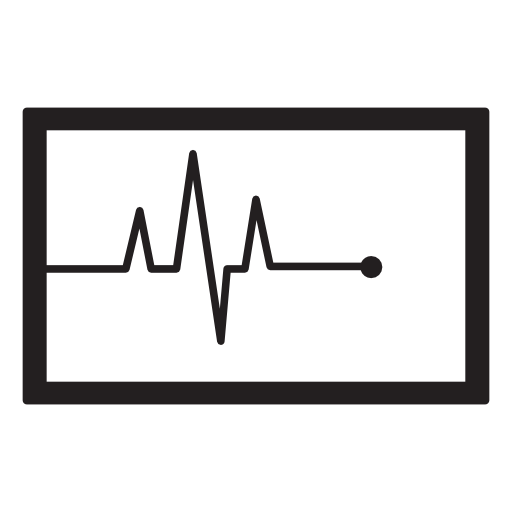 ECG, IOS 7 interface symbol