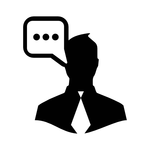 User data speech interface symbol