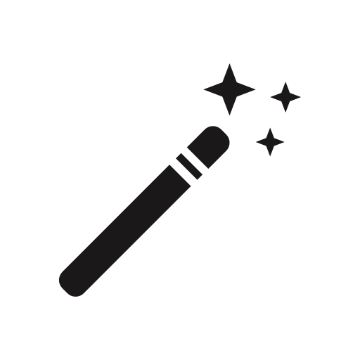 Magic wand symbol