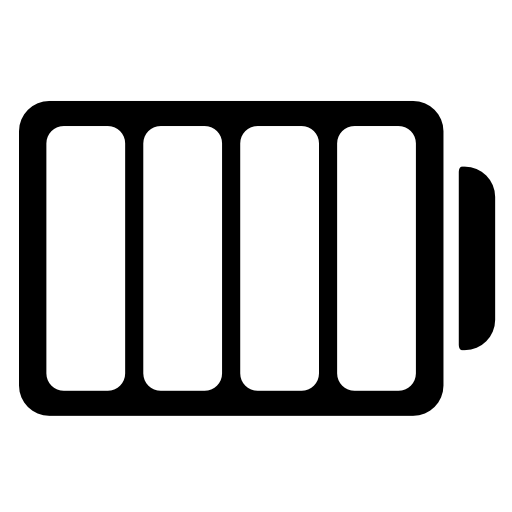 Battery with four empty divisions