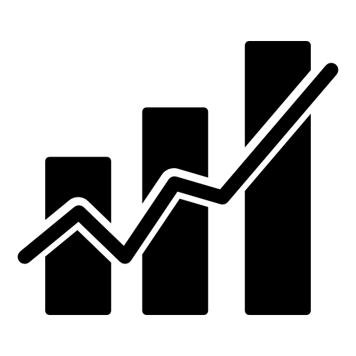 Increasing data graphic